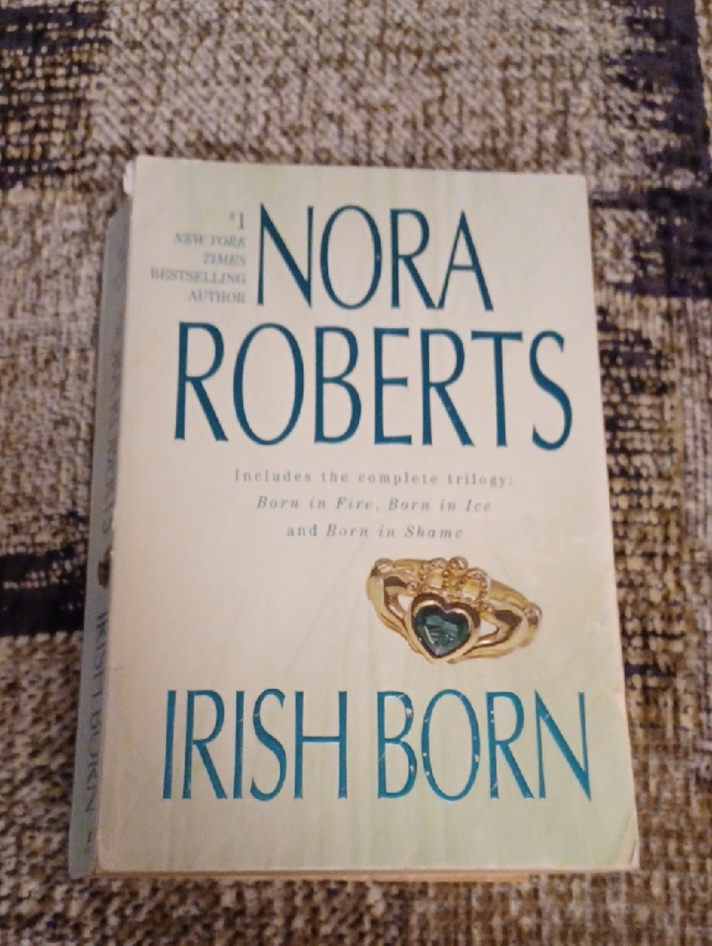 $4 Add-on Nora Roberts "Irish Born" Paperback Novel (3 In 1)